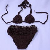 Conjunto Biquini Marron